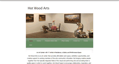 Desktop Screenshot of hotwoodarts.com